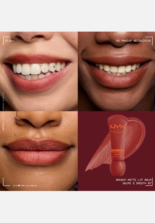NYX Professional Makeup - Soft Matte Smushy Lip Balm - 07 Swipe 2 Smooth
