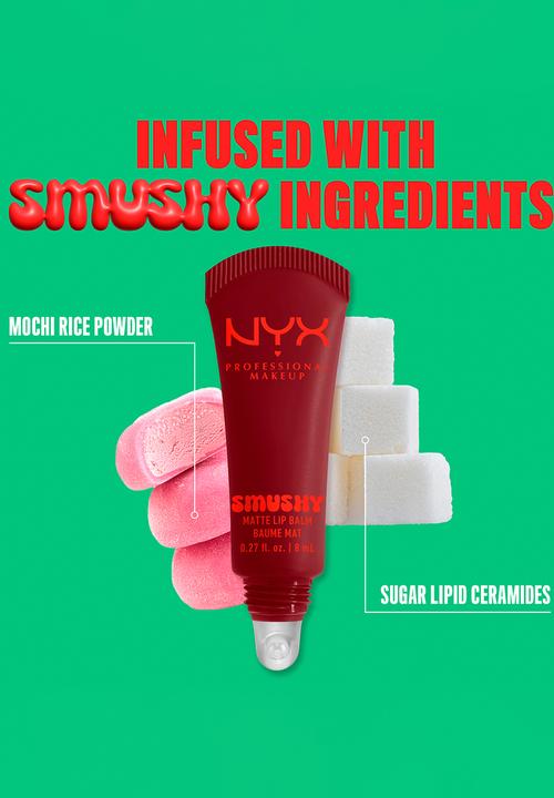 NYX Professional Makeup - Soft Matte Smushy Lip Balm - 07 Swipe 2 Smooth