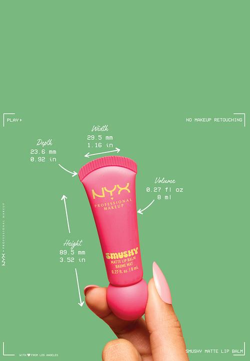NYX Professional Makeup - Soft Matte Smushy Lip Balm - 05 Snuggle Szn