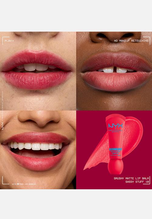 NYX Professional Makeup - Soft Matte Smushy Lip Balm - 10 Sassy Stuff
