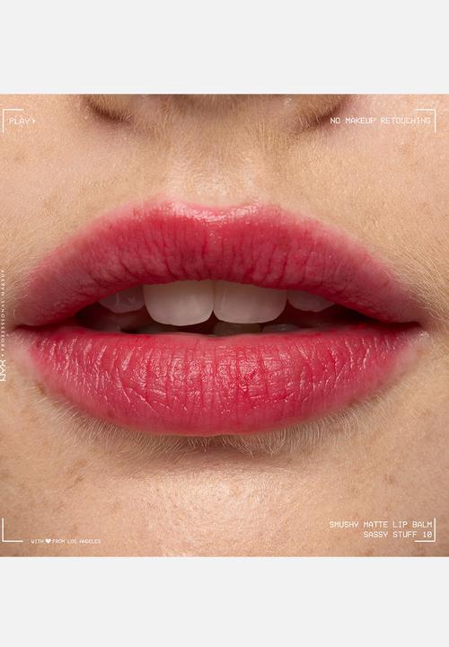 NYX Professional Makeup - Soft Matte Smushy Lip Balm - 10 Sassy Stuff