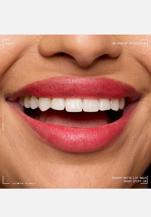 NYX Professional Makeup - Soft Matte Smushy Lip Balm - 10 Sassy Stuff