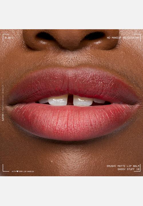 NYX Professional Makeup - Soft Matte Smushy Lip Balm - 10 Sassy Stuff