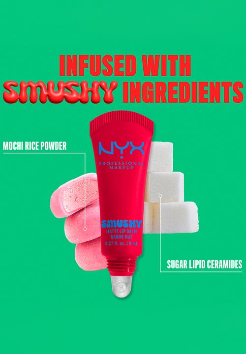NYX Professional Makeup - Soft Matte Smushy Lip Balm - 10 Sassy Stuff