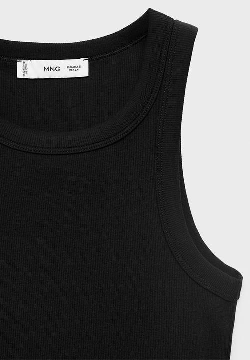MANGO - Top Boni - Black