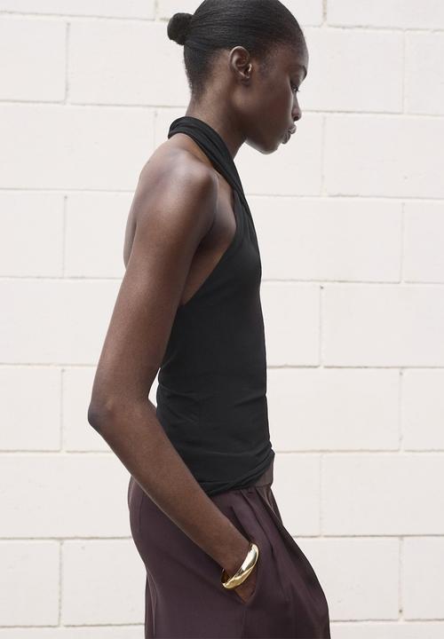 MANGO - Top Chris - Black