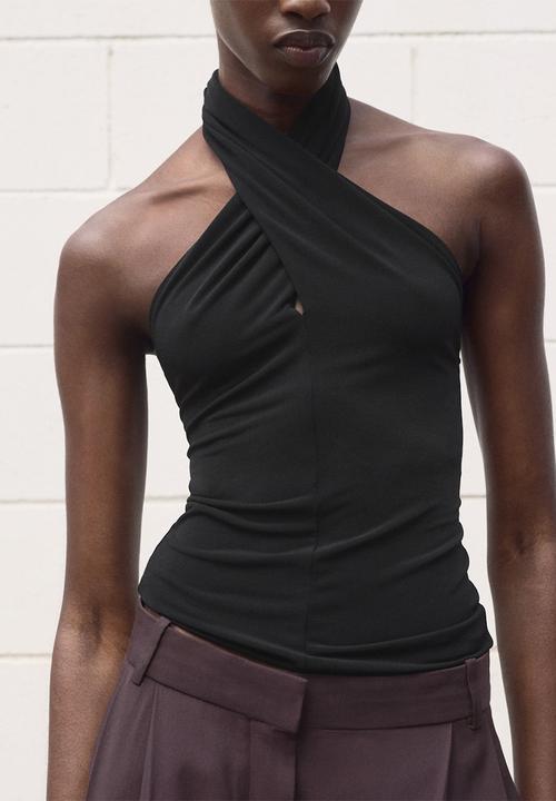 MANGO - Top Chris - Black