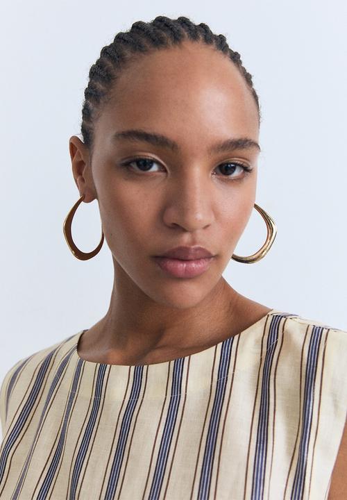 MANGO - Top Fred - Light Beige