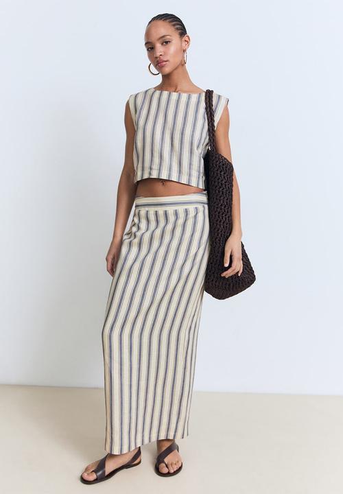 MANGO - Top Fred - Light Beige