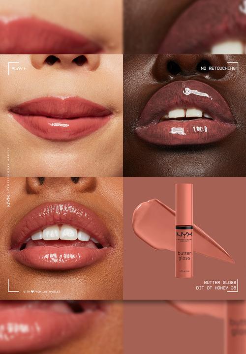 NYX Professional Makeup - Butter Lip Gloss - Bit Of Honey