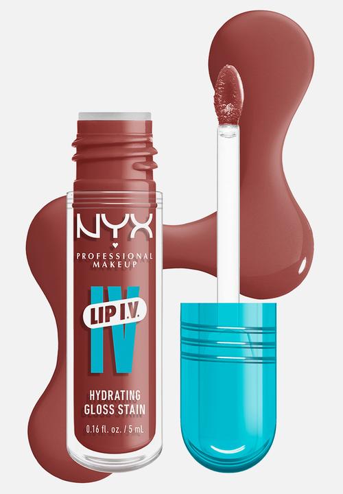 NYX Professional Makeup - Lip IV Hydrating Glossy Lip Stain With 12hr Hydration - Hydra Honey