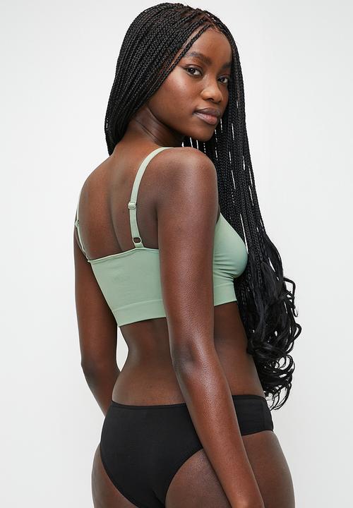 Easy Curves Shapewear - Everyday no wire comfort bra - green