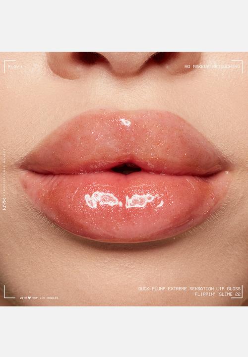 NYX Professional Makeup - Duck Plump High Pigment Plumping Lip Gloss - 22 Flippin Slime