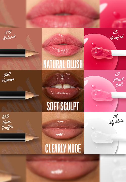 NYX Professional Makeup - Slim Lip Pencil - 858 Nude Pink
