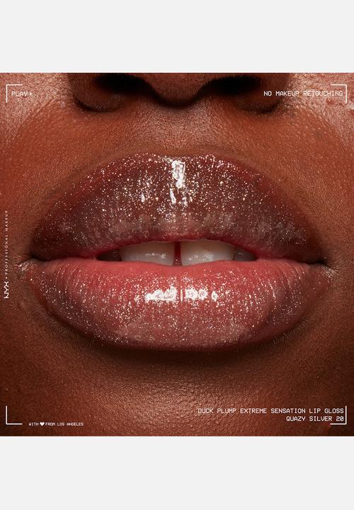 NYX Professional Makeup - Duck Plump High Pigment Plumping Lip Gloss - 20 Quazy Silver 