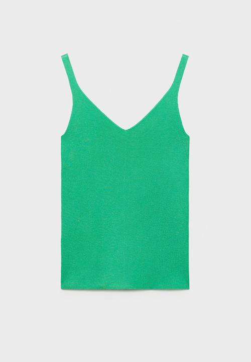 MANGO - Top Gym - Green