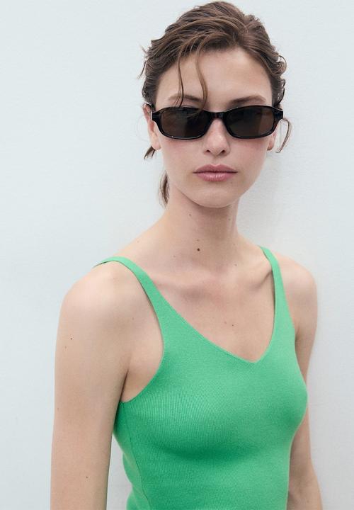 MANGO - Top Gym - Green