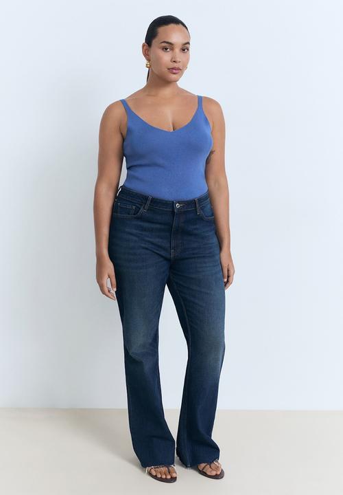 MANGO - Top Gym - Light/Pastel Blue