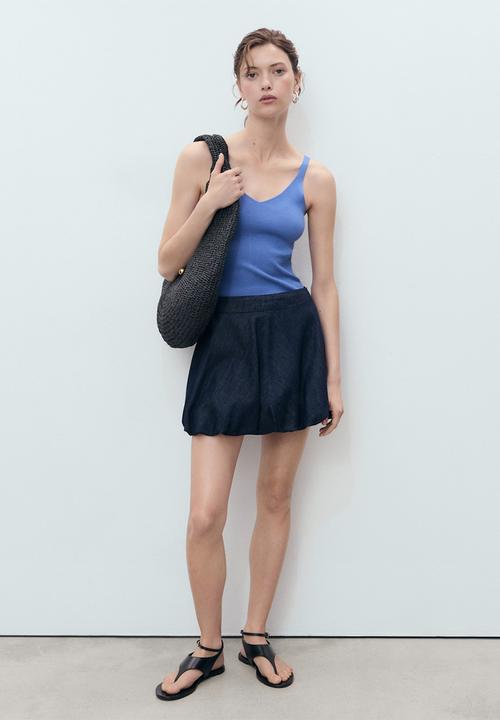 MANGO - Top Gym - Light/Pastel Blue