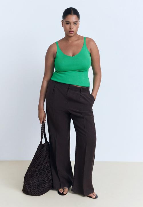 MANGO - Top Gym - Green