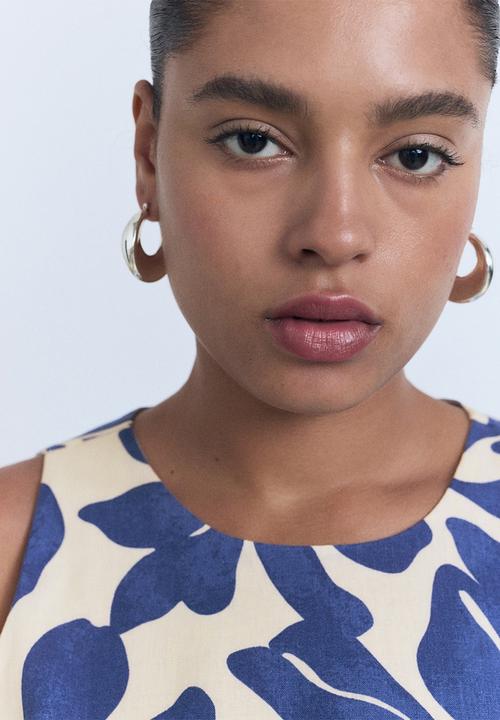 MANGO - Top Jamie - Medium Blue