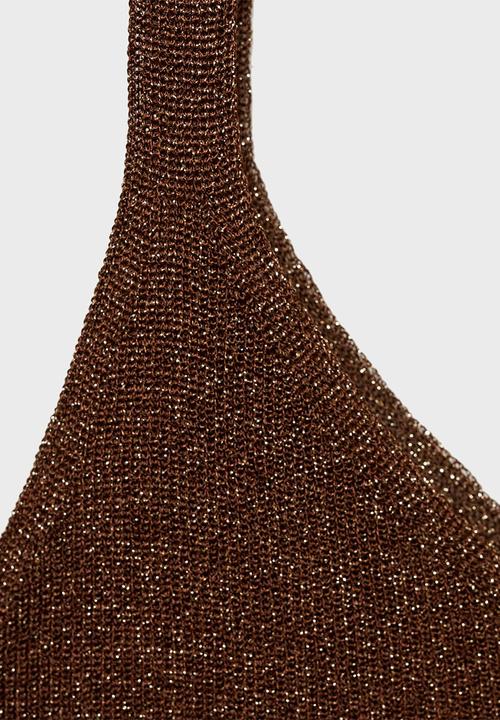 MANGO - Top Kling - Brown