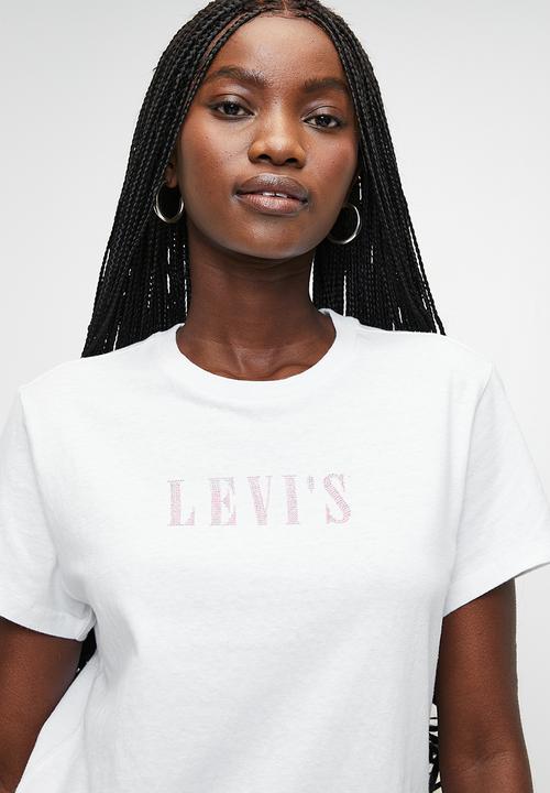 Levi’s® - Graphic Classic Tee Rhinestone - Bright White	