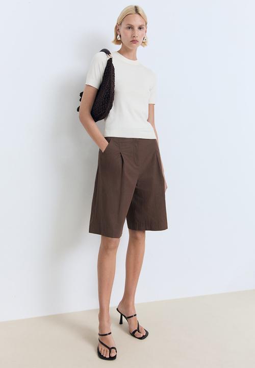 MANGO - Sweater Basic - Light Beige