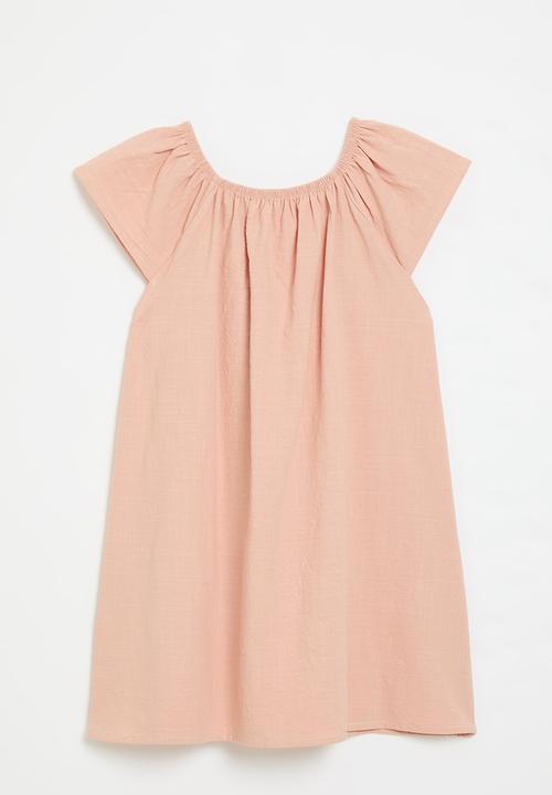 Pop Candy - Cap sleeve dress - light pink