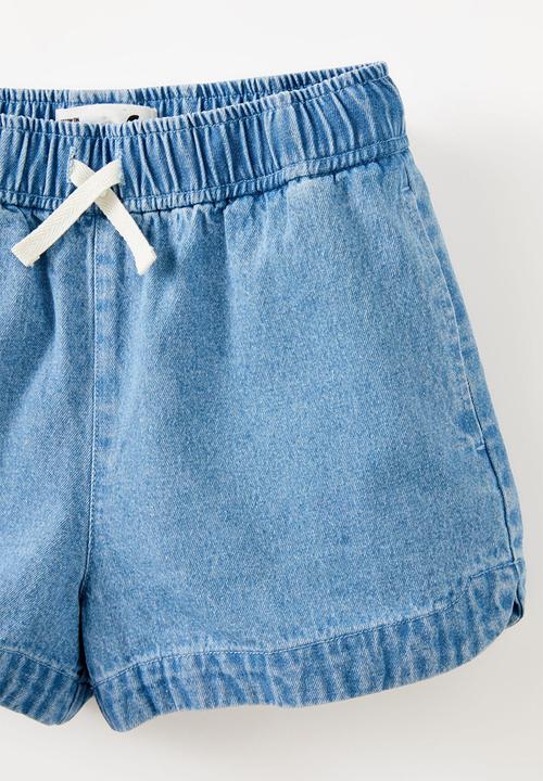 Cotton On - Rosie woven short - mid wash