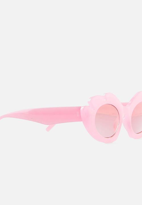 Cotton On - Kids florence flower sunglasses - fairy pink
