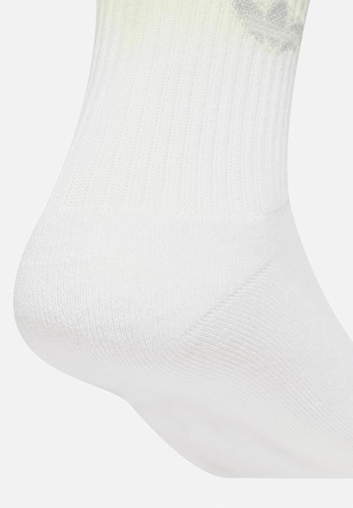 adidas Originals - Ombre Crew Socks 3 Pairs - White
