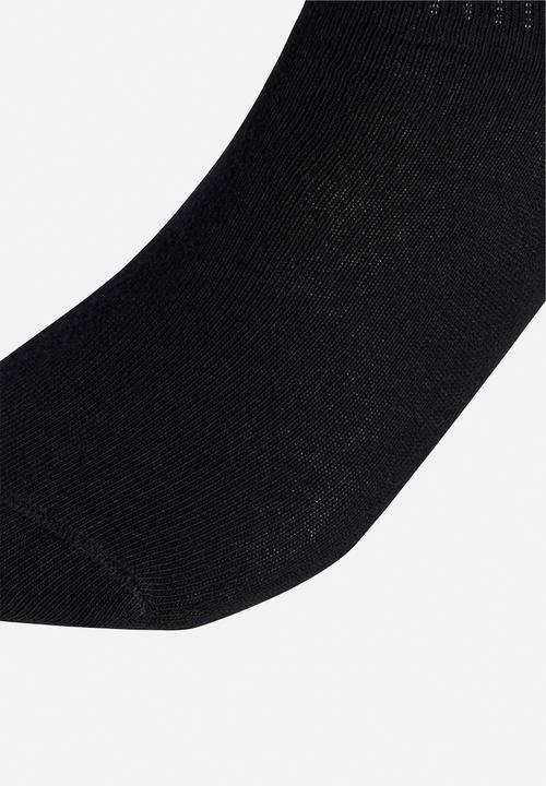 adidas Originals - Reflective Crew Socks 2 Pairs - Black/Refl Silver