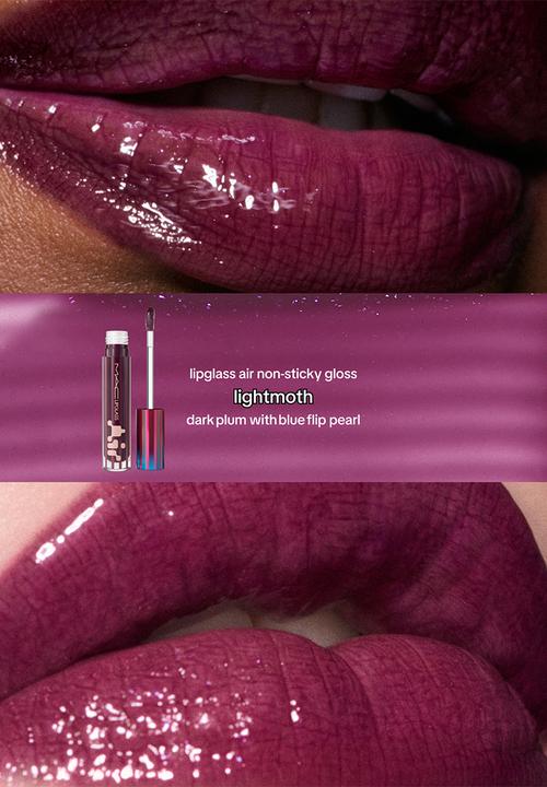 MAC - Nocturna Lipglass Air Non-Sticky Gloss - Lightmoth