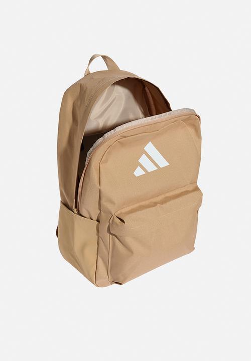 adidas Performance - Classic 3 Bars Backpack - Tan 
