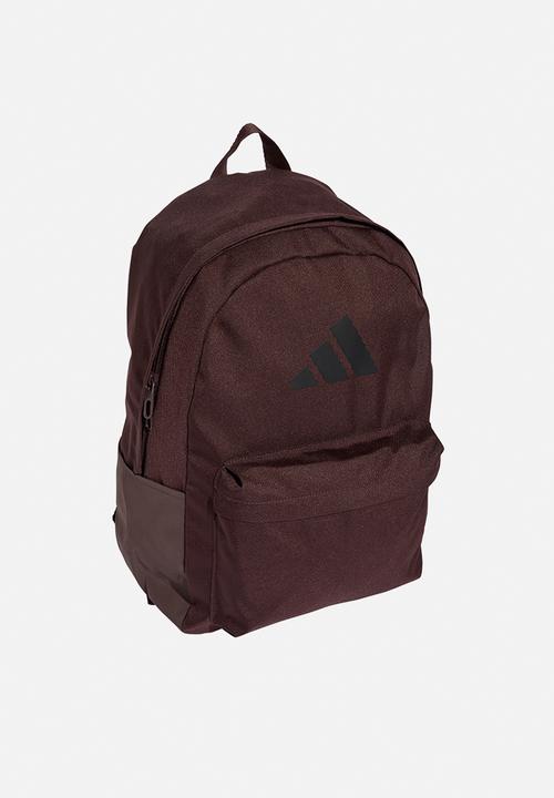 adidas Performance - Classic 3 Bars Backpack - Brown