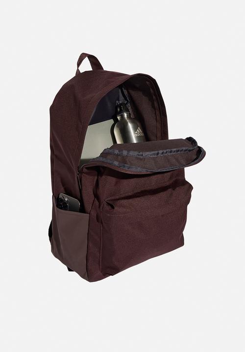 adidas Performance - Classic 3 Bars Backpack - Brown
