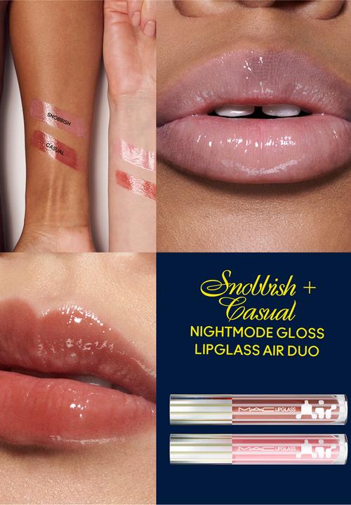 MAC - Nocturna Nightmode Gloss Lipglass Air Duo