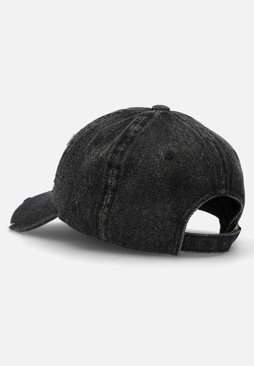 ERA by DJ Zinhle - Era Distressed denim Cap - black