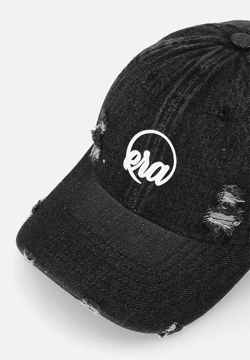 ERA by DJ Zinhle - Era Distressed denim Cap - black