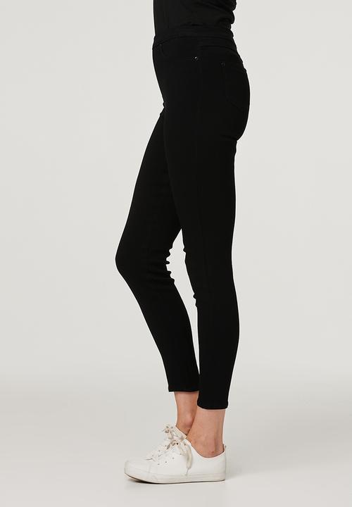 Stella Morgan - Pull-On Legging With Narrow Waistband - Black