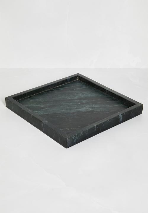 Sixth Floor - Rilo marble tray - Black