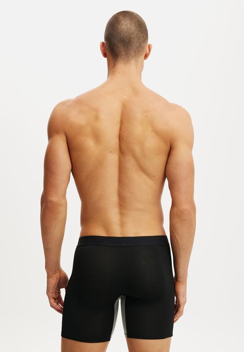 Cotton On - Mens Sport Trunk - Black