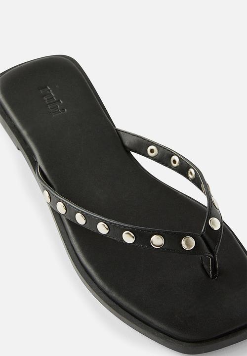 Cotton On - Byronbyron slide - black