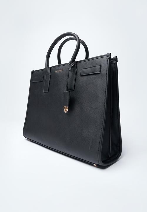 Anne Klein - Exclusive Hogan-S Work Tote Bag-Black