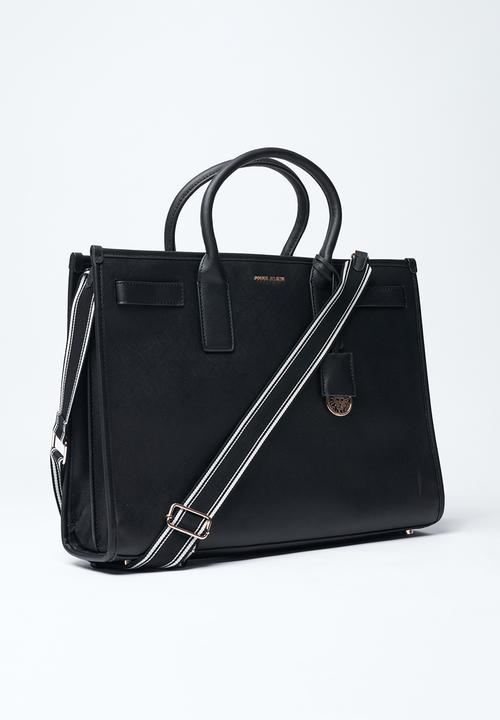 Anne Klein - Exclusive Hogan-S Work Tote Bag-Black