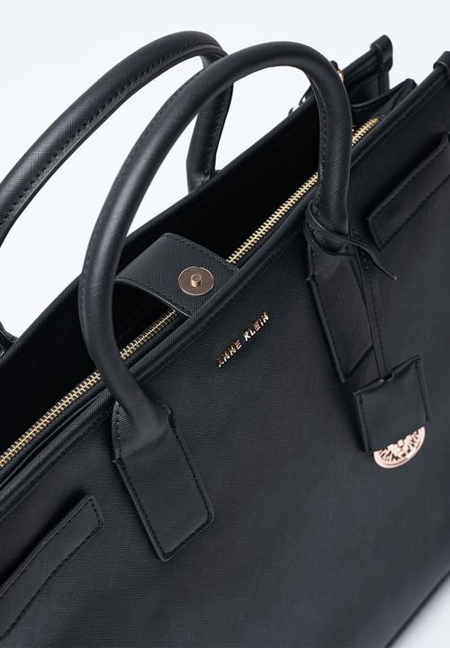 Anne Klein - Exclusive Hogan-S Work Tote Bag-Black