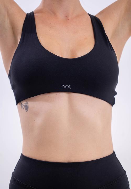Net Athletic - Skinflow bra  - jet black 
