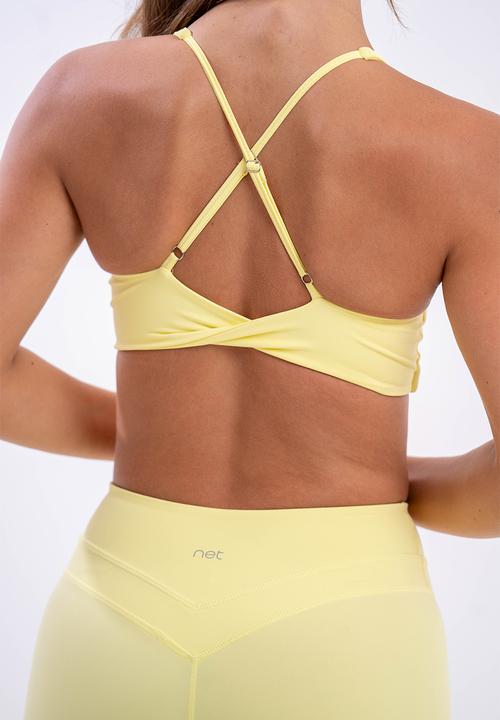 Net Athletic - Skinflow bra - lemon yellow