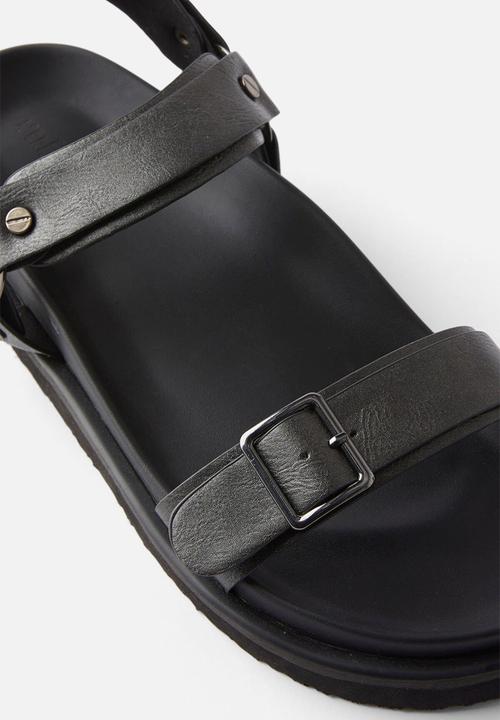 Cotton On - Elidyelidy moto sandal - black
